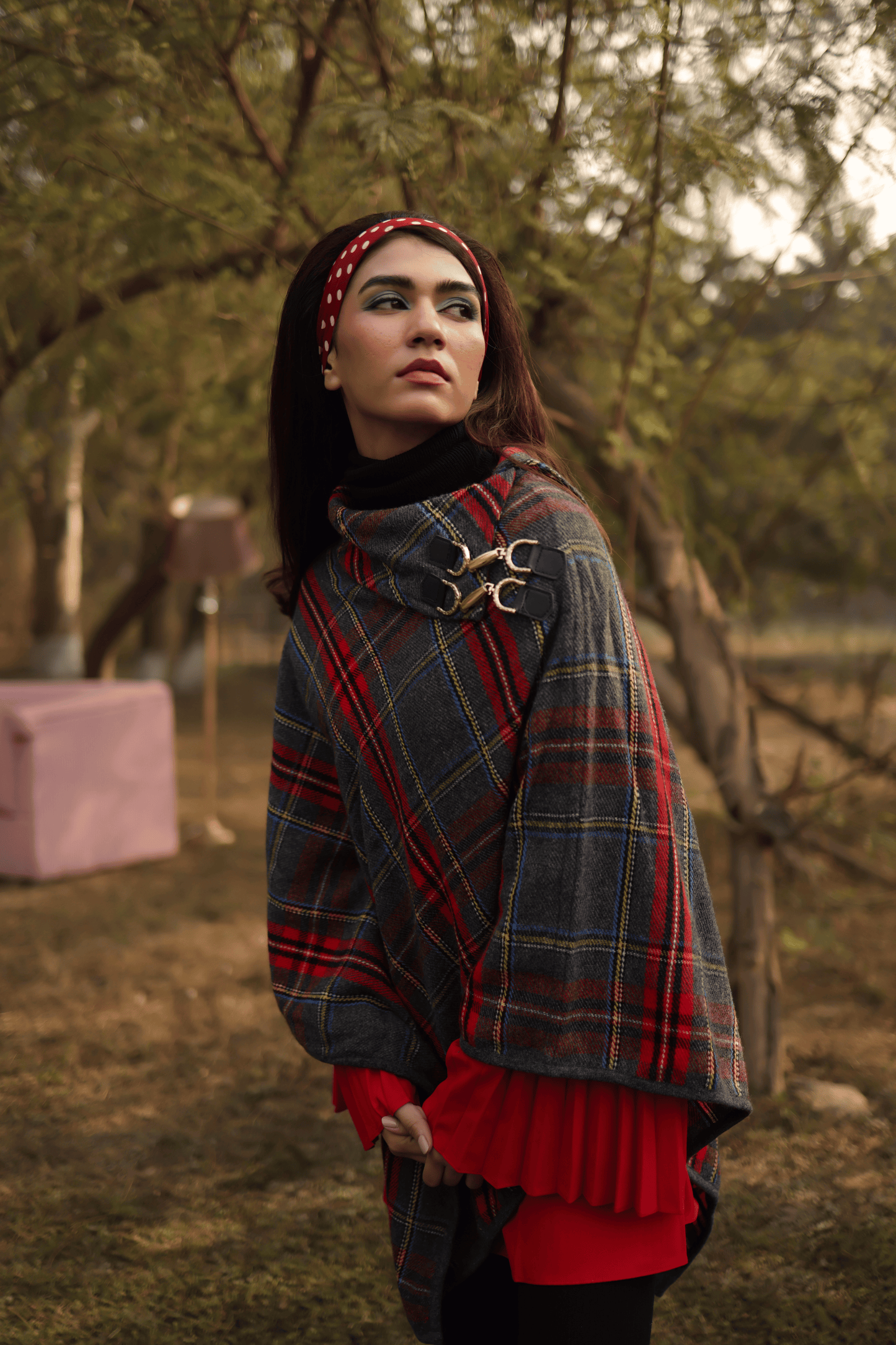 Funnel Weaver Poncho