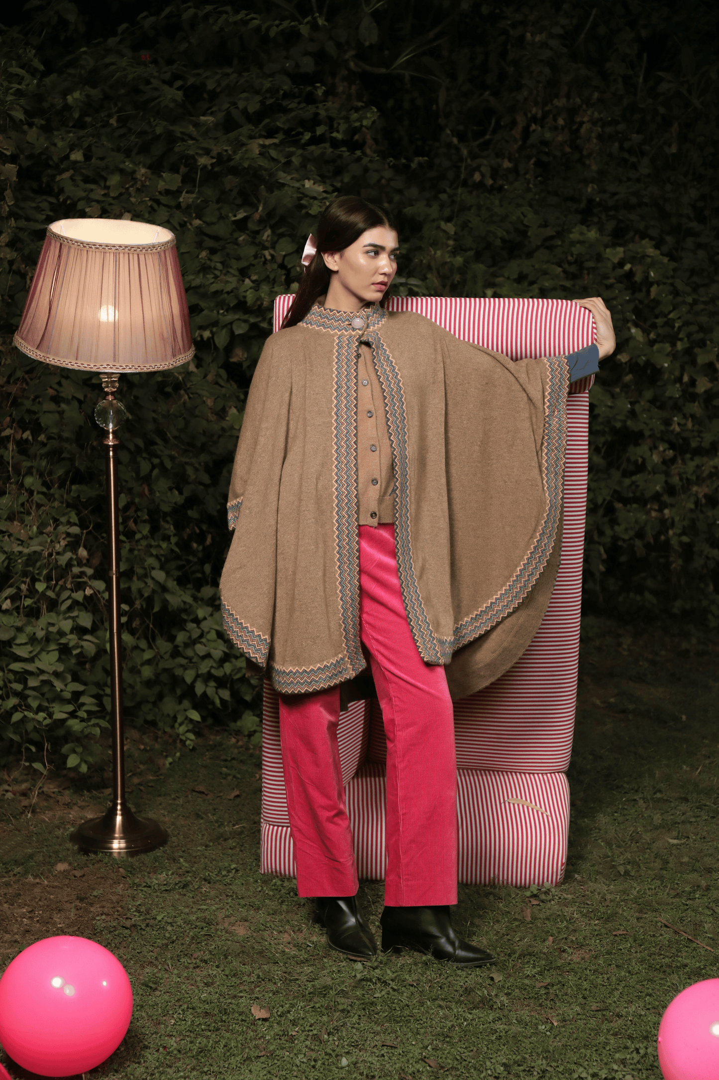 Golden Silk Cape