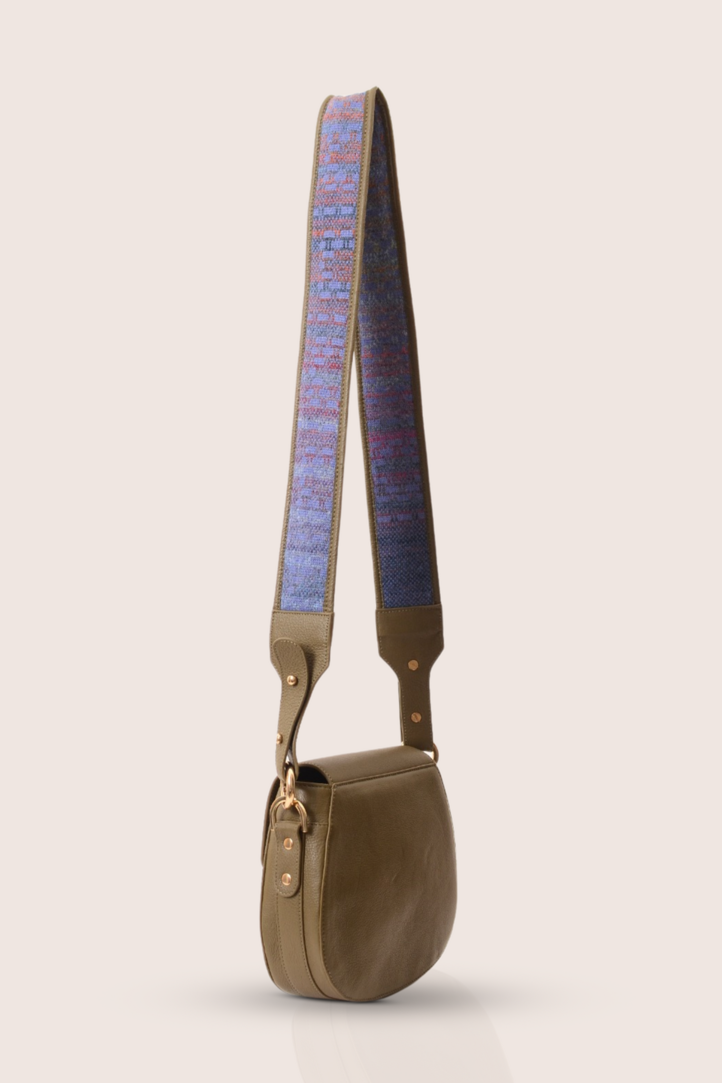 Strap Alya for Sculptor Olive Leather Bag (Strap Only)
