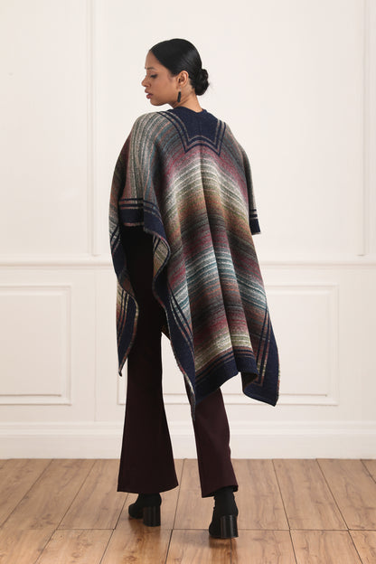 Bull’s Eye Reversible Cape