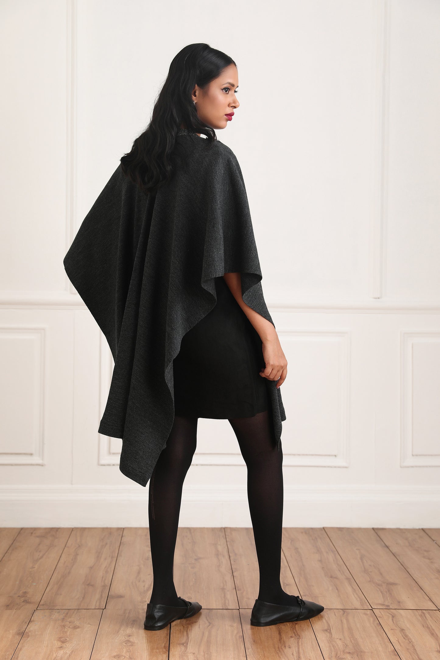 Natalie Embellished Cape