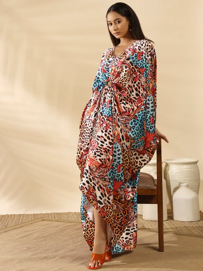Zaya Satin Kaftan
