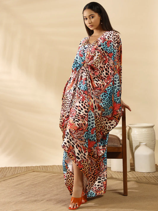Zaya Satin Kaftan
