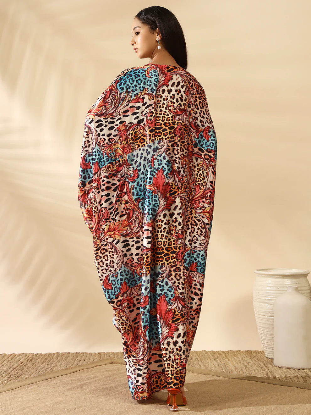Zaya Satin Kaftan