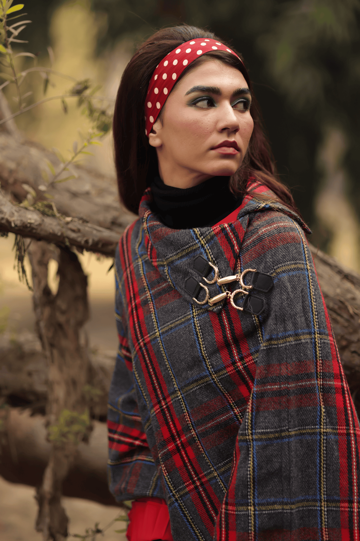 Funnel Weaver Poncho