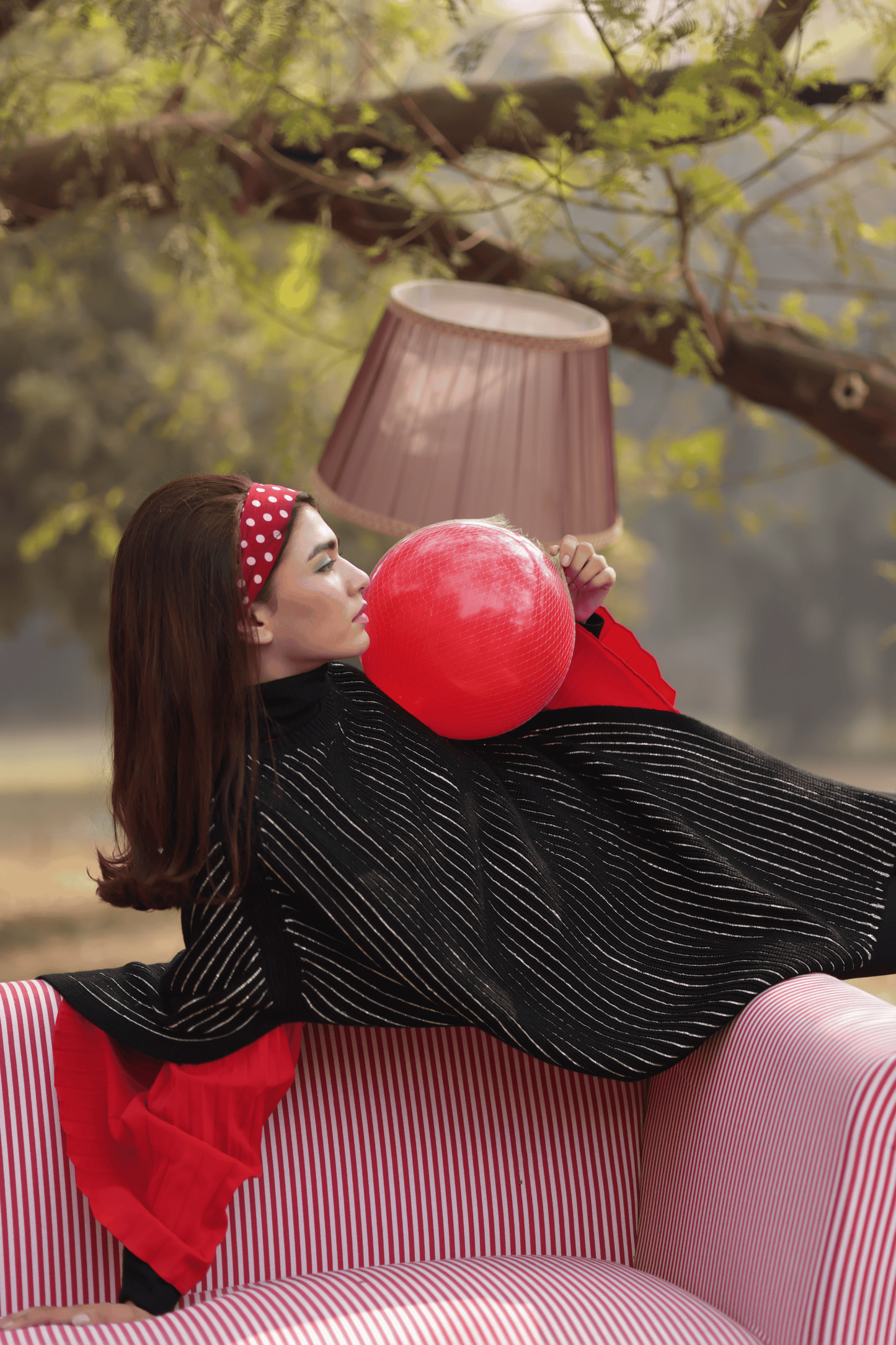Gold Rim Swallowtail Poncho