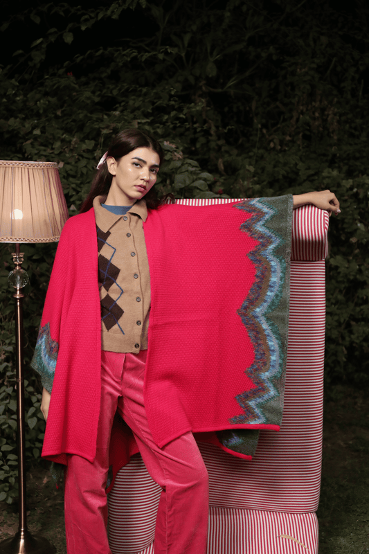 Pink Morpho Cape