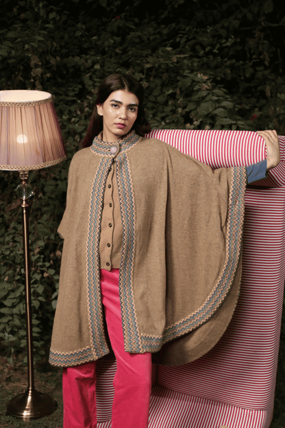 Golden Silk Cape