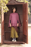 Pink Monarch Poncho