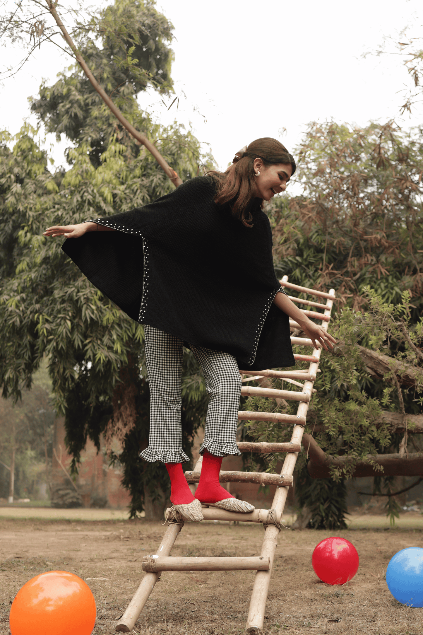 Black Widow Poncho