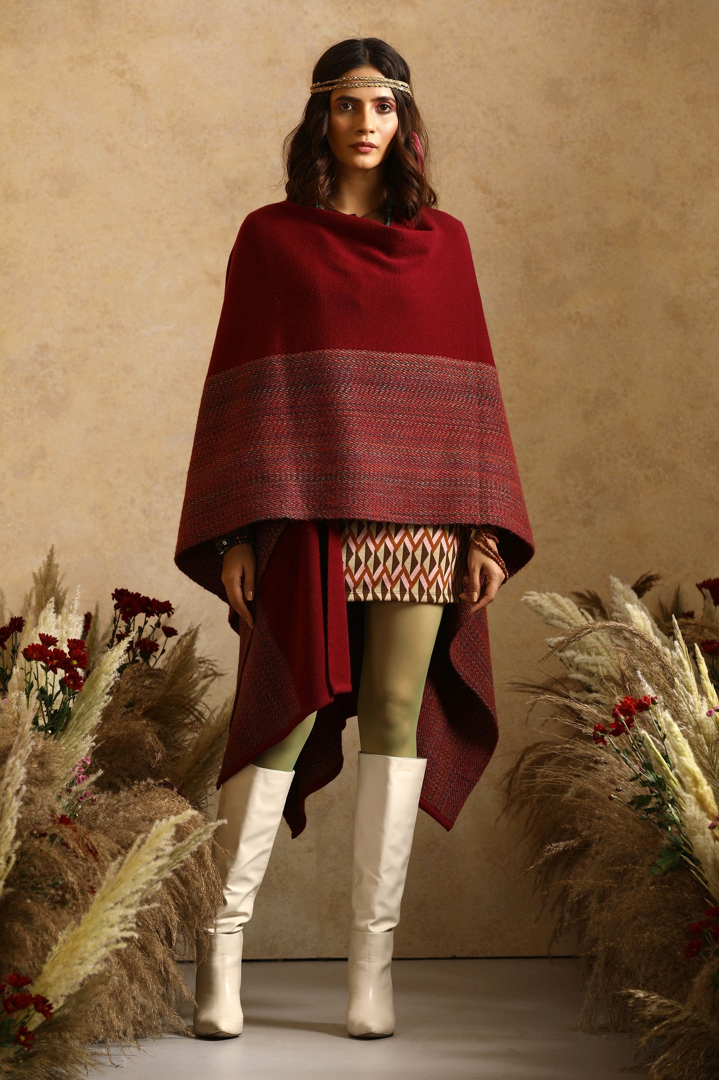 American Pie Red Thick Cape