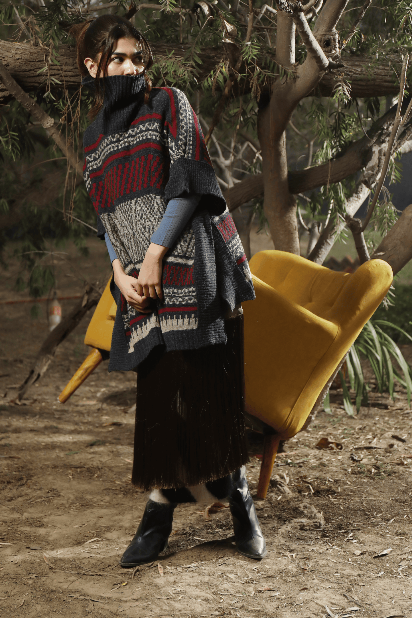 King Baboon Poncho