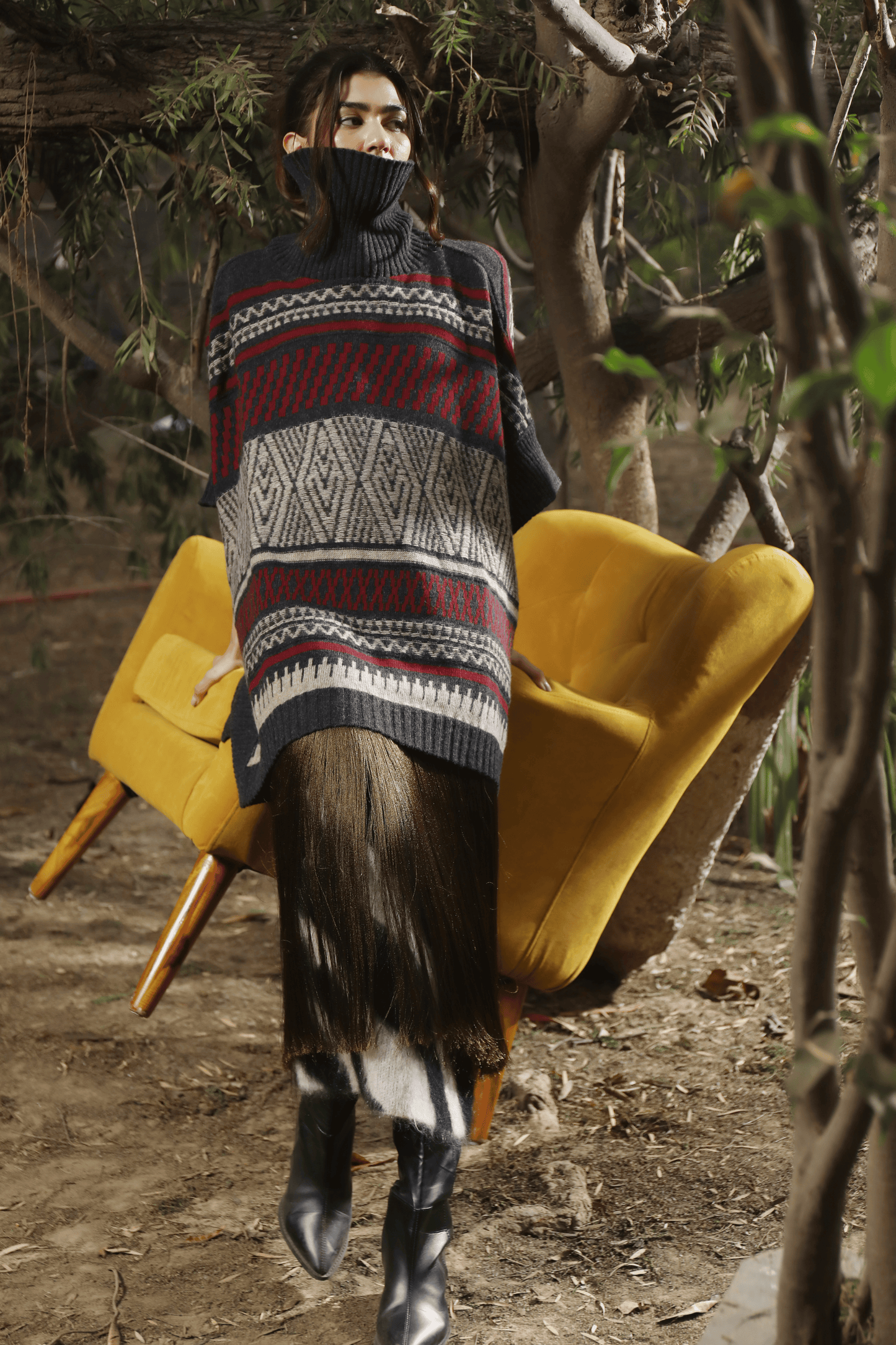 King Baboon Poncho