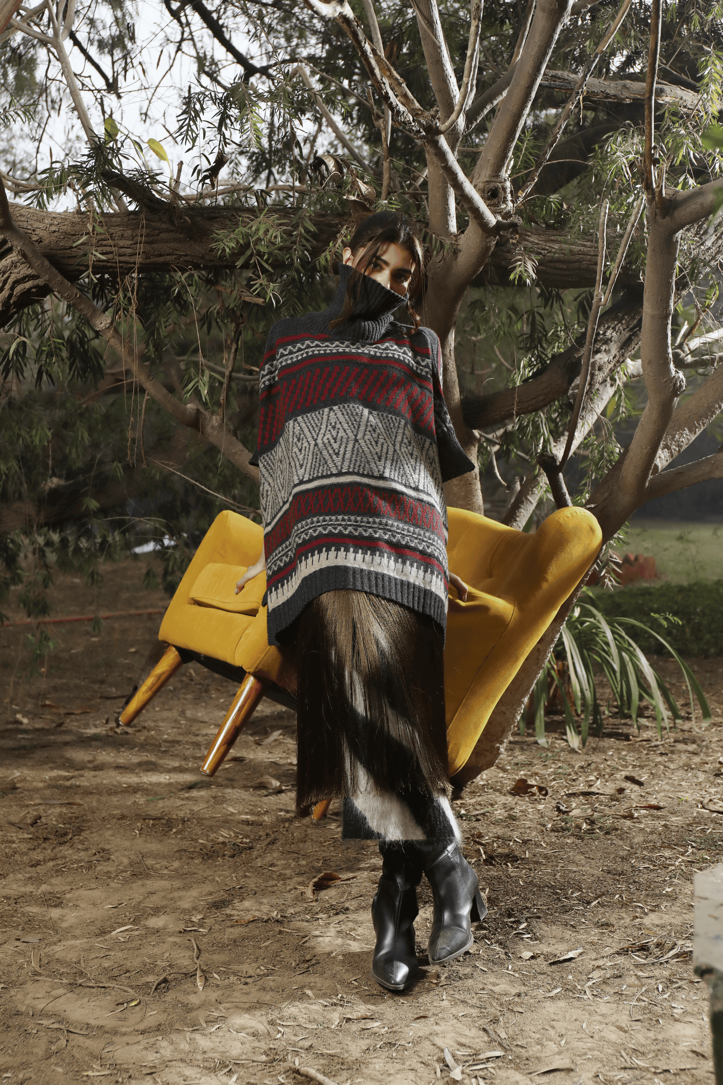 King Baboon Poncho