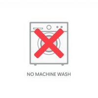 No Machine Wash