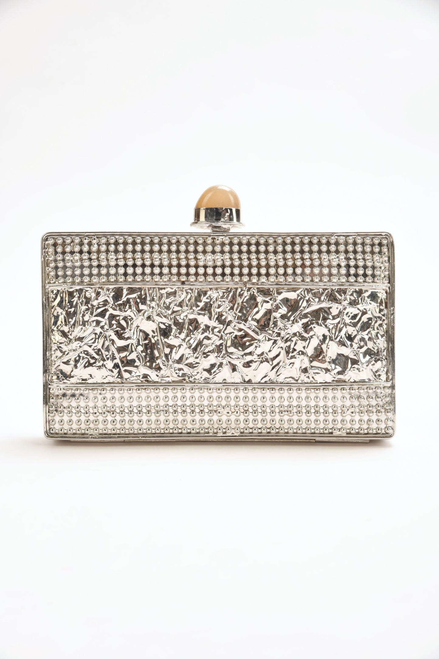 Night Crystal Embellished Clutch