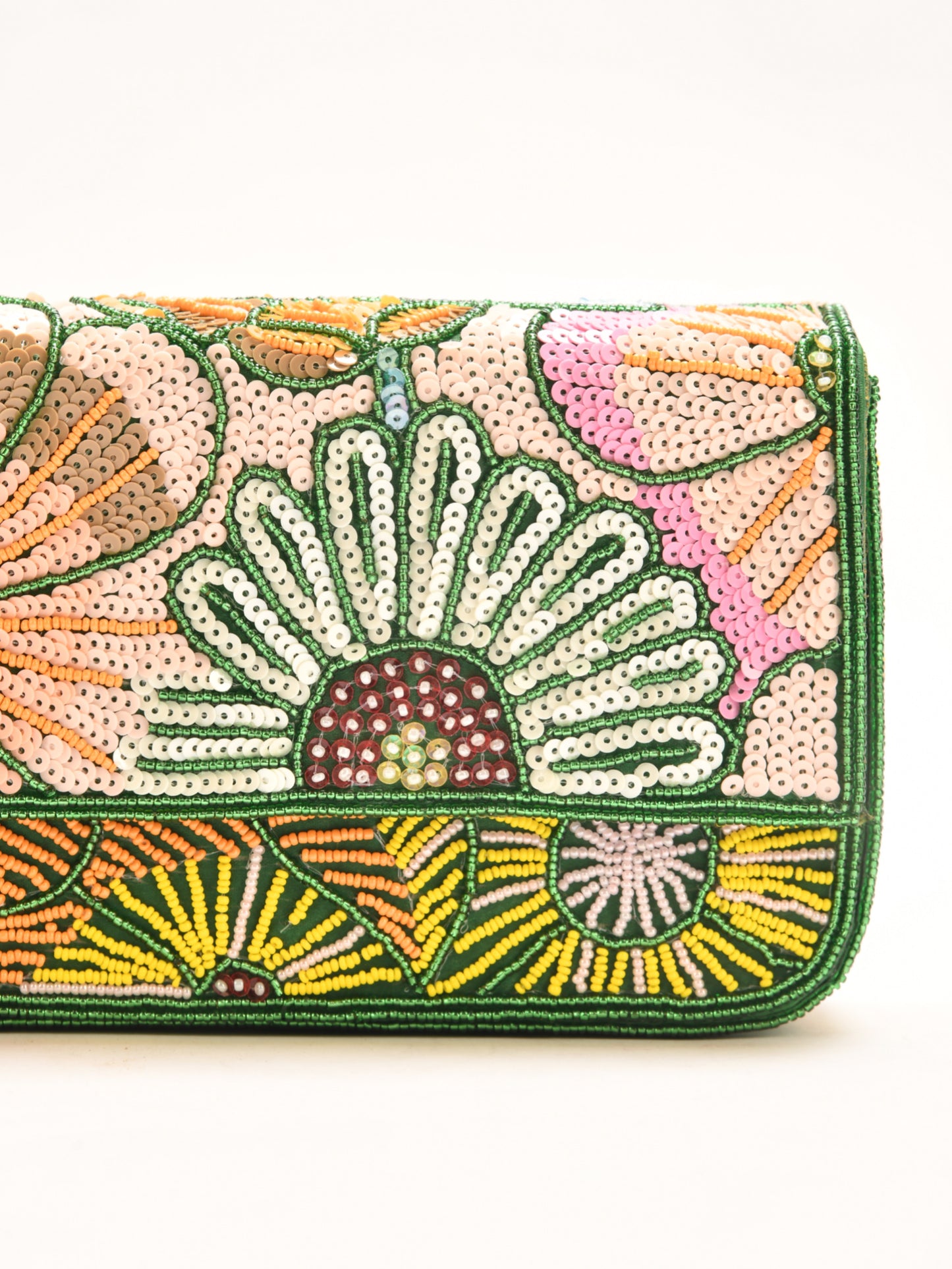 Honeygrass Beaded Bag