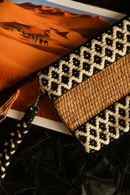 Merryweather Jute Clutch