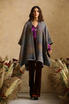 Blowin' In The Wind Striped Cape