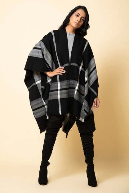 Ebony & Ivory Cape