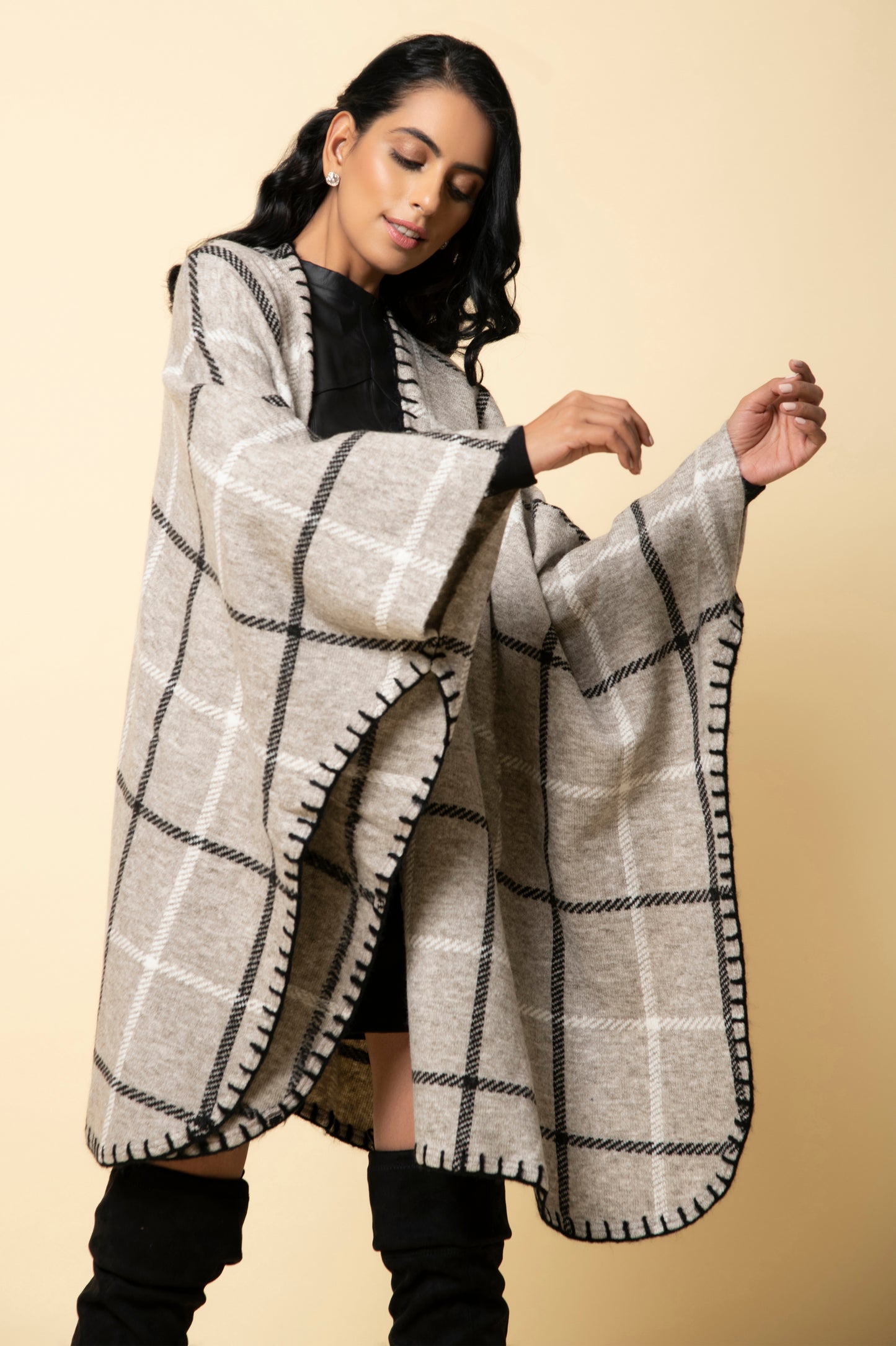 Musk Deer Blanket Cape