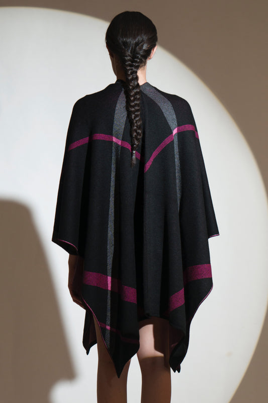 Pink Spinel Checkered Cape