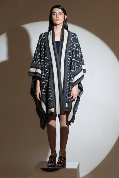 Tahitian Pearl Checkered Cape