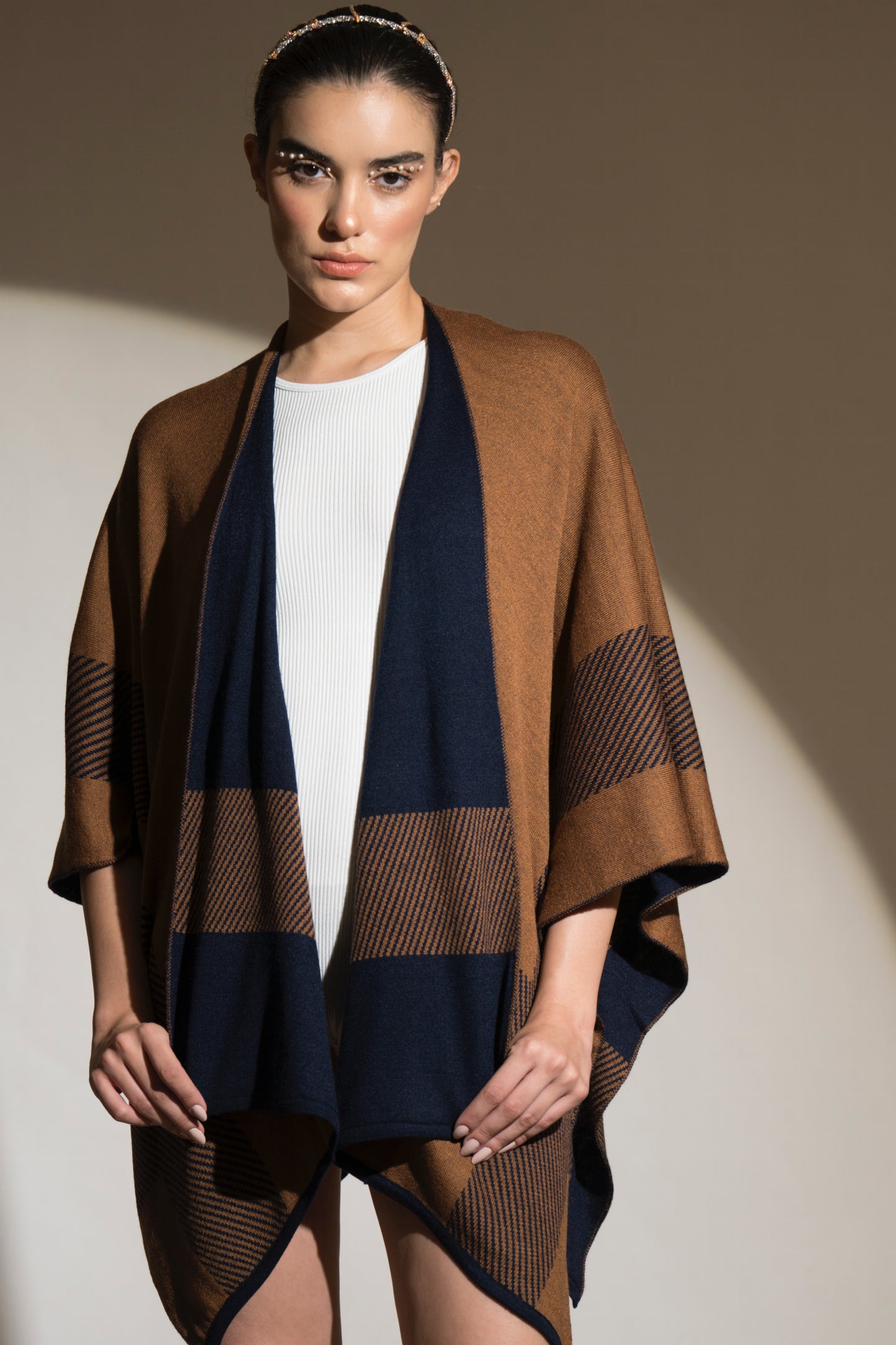 Tiger’s Eye Reversible Cape