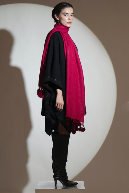 Rubellite Tassel Muffler