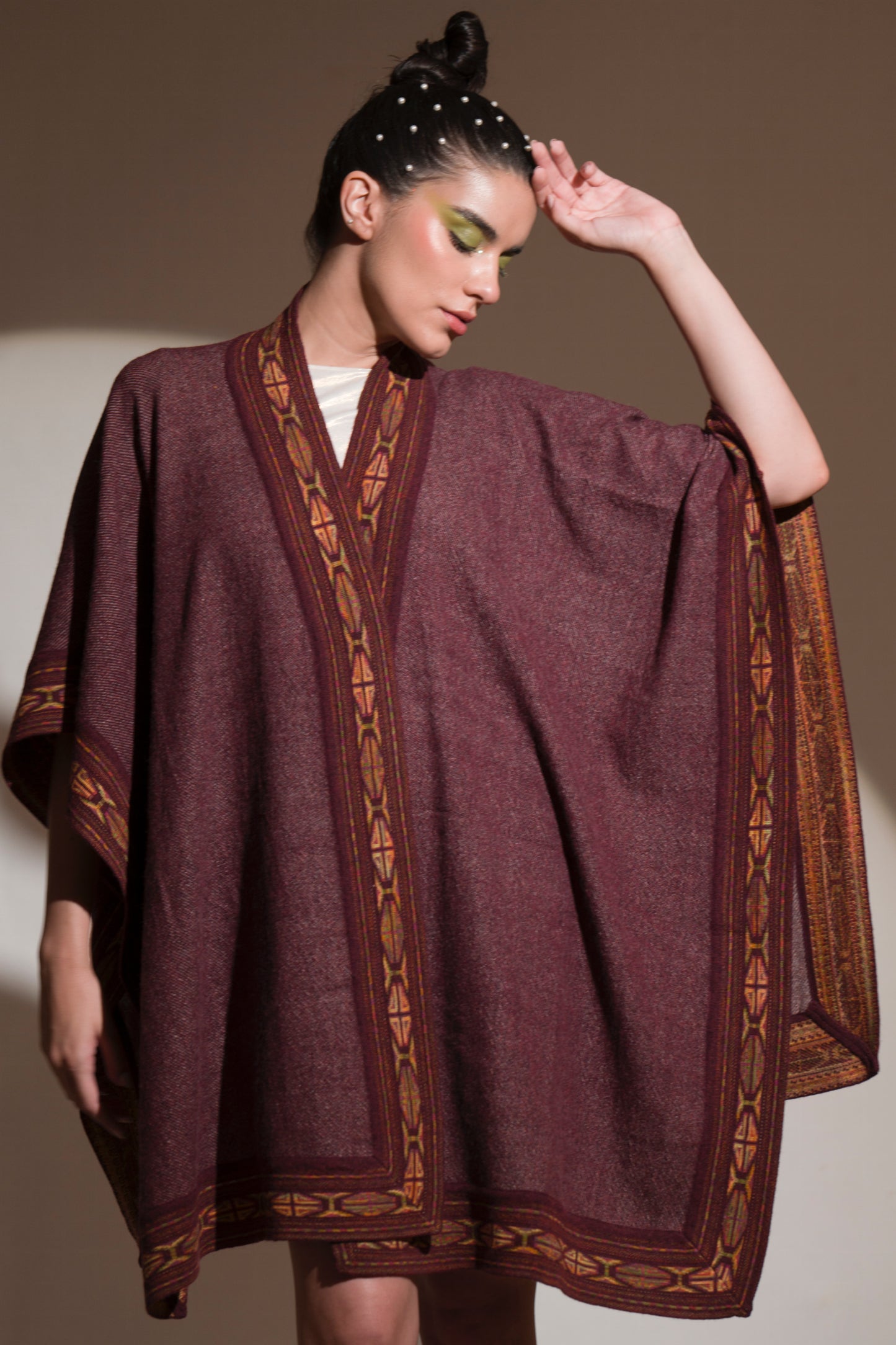 Burmese Ruby Bordered Cape