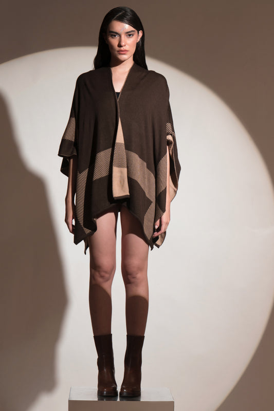 Tiger’s Eye Reversible Cape