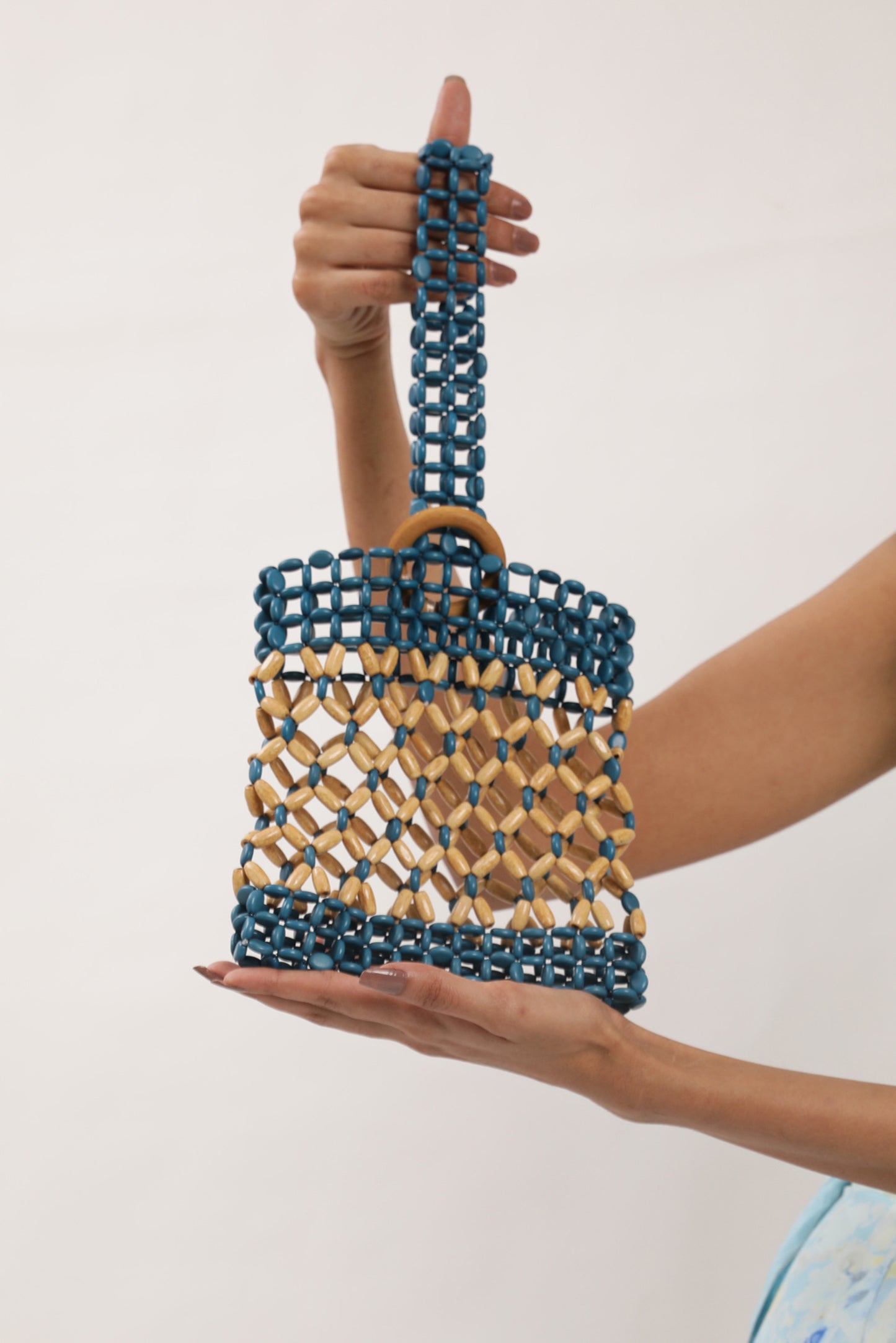 Shark Eye Beaded Bag