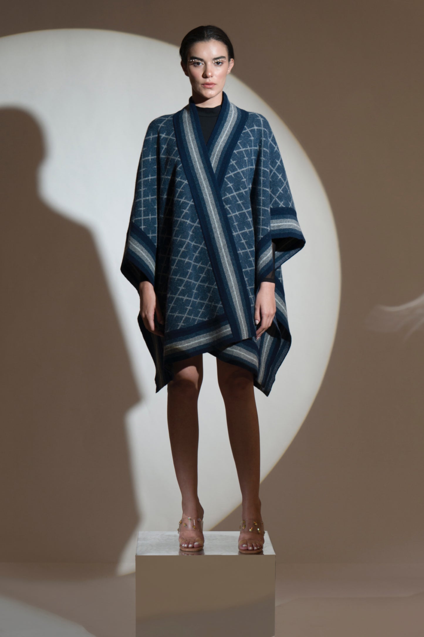 Tahitian Pearl Checkered Cape