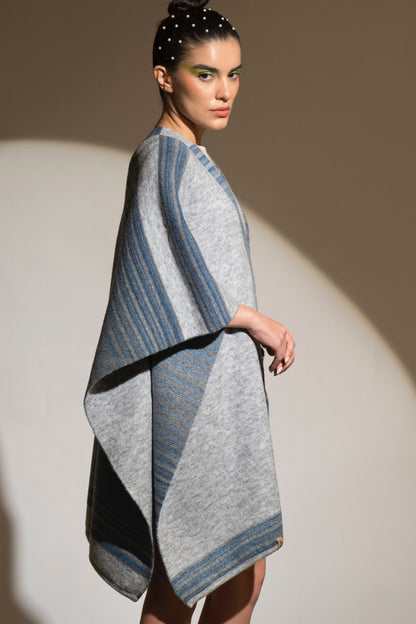 Striped Agate Reversible Cape