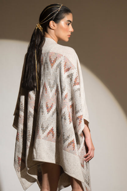 Sunstone Patterned Cape