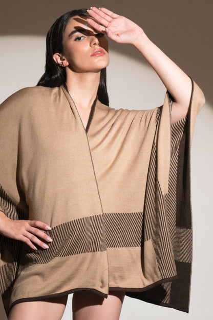 Tiger’s Eye Reversible Cape